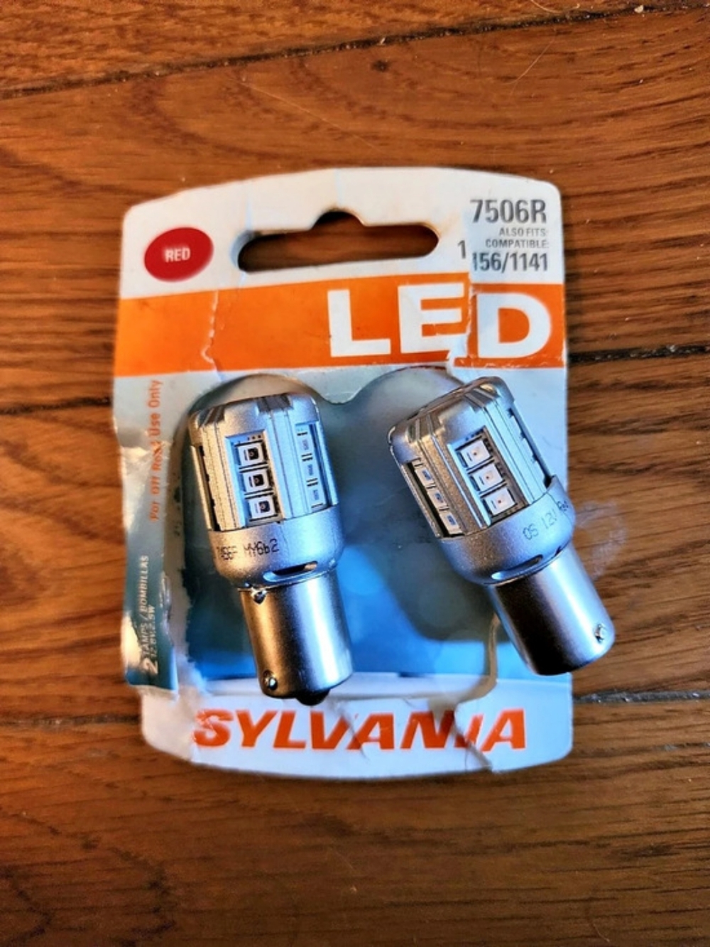 Sylvania 7506B LED Automotive Bulbs NWT
